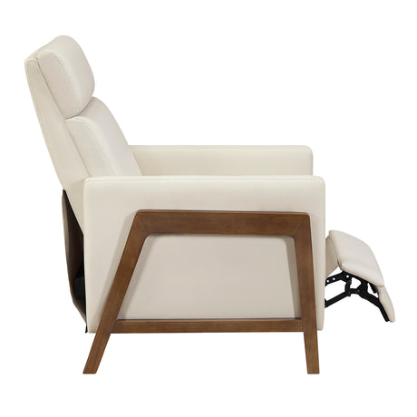 Verve Light Beige Push Back Reclining Chair from Homelegance - Luna Furniture