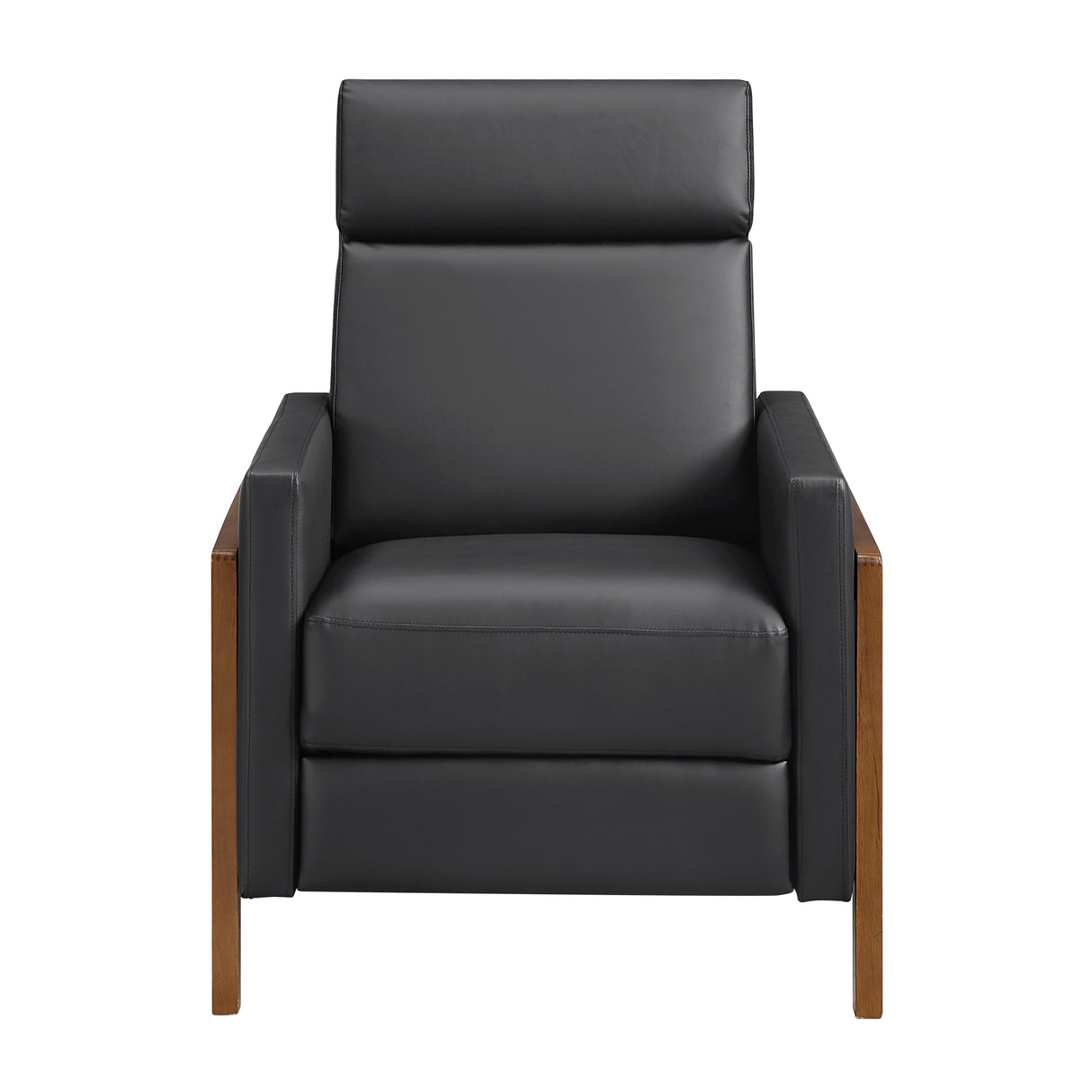 Verve Black Push Back Reclining Chair from Homelegance - Luna Furniture