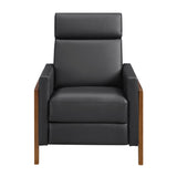 Verve Black Push Back Reclining Chair from Homelegance - Luna Furniture