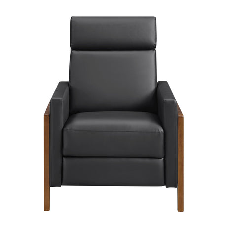 Verve Black Push Back Reclining Chair from Homelegance - Luna Furniture