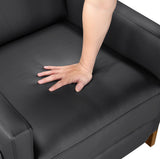 Verve Black Push Back Reclining Chair from Homelegance - Luna Furniture