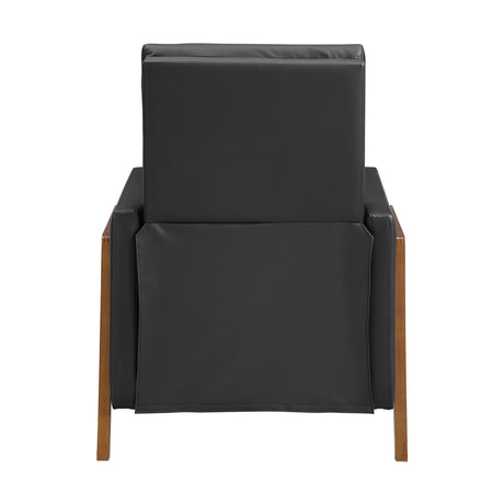 Verve Black Push Back Reclining Chair from Homelegance - Luna Furniture