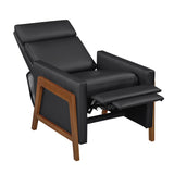 Verve Black Push Back Reclining Chair from Homelegance - Luna Furniture