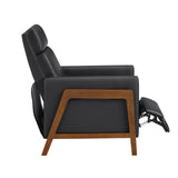 Verve Black Push Back Reclining Chair from Homelegance - Luna Furniture