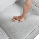 8504FGY-1 Push Back Reclining Chair from Homelegance - Luna Furniture