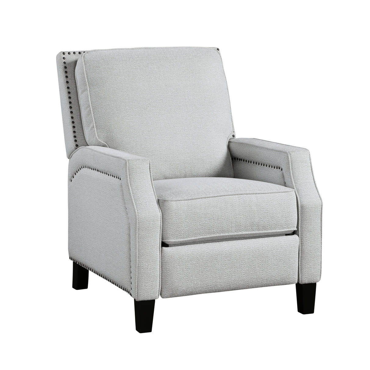8504FGY-1 Push Back Reclining Chair from Homelegance - Luna Furniture