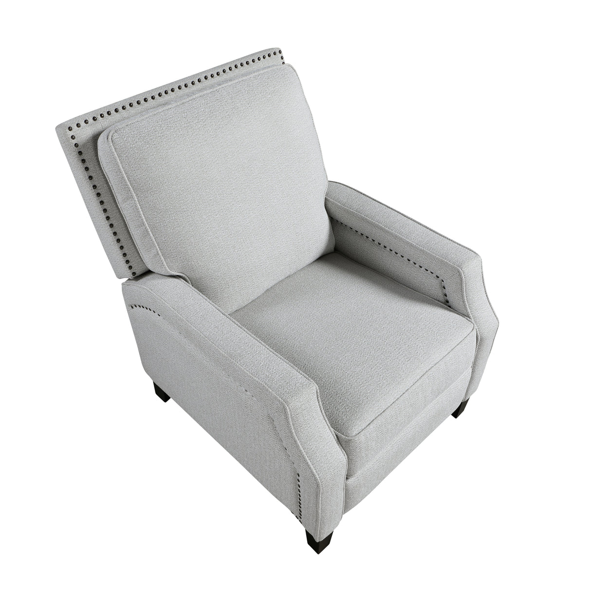 8504FGY-1 Push Back Reclining Chair from Homelegance - Luna Furniture