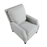 8504FGY-1 Push Back Reclining Chair from Homelegance - Luna Furniture