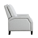 8504FGY-1 Push Back Reclining Chair from Homelegance - Luna Furniture