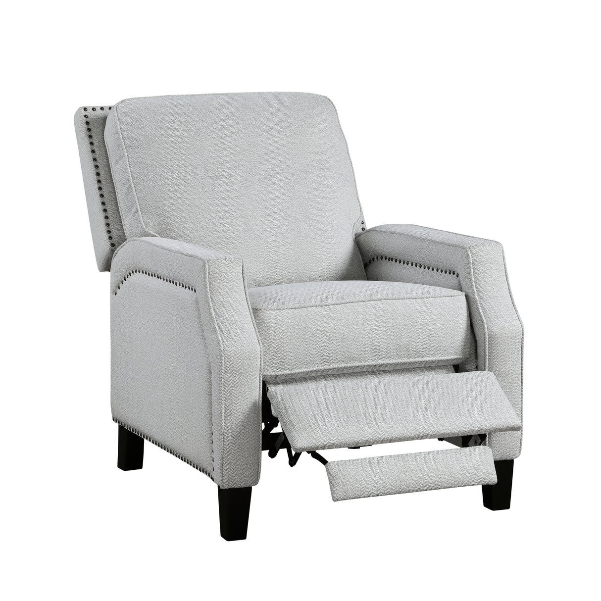 8504FGY-1 Push Back Reclining Chair from Homelegance - Luna Furniture