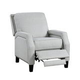 8504FGY-1 Push Back Reclining Chair from Homelegance - Luna Furniture