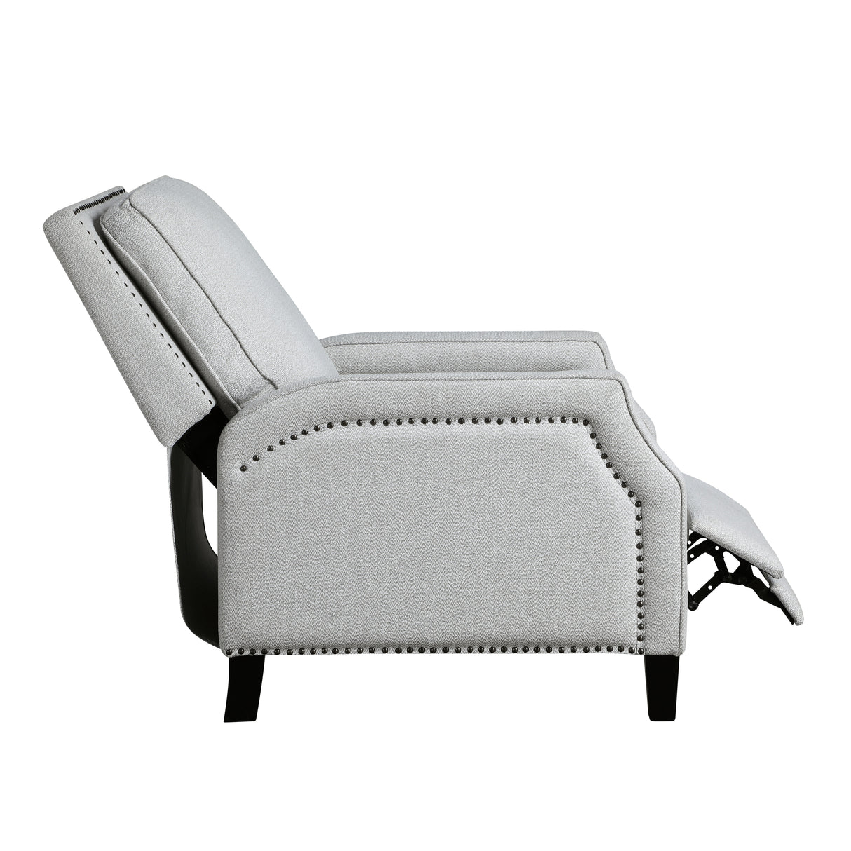 8504FGY-1 Push Back Reclining Chair from Homelegance - Luna Furniture