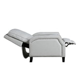 8504FGY-1 Push Back Reclining Chair from Homelegance - Luna Furniture