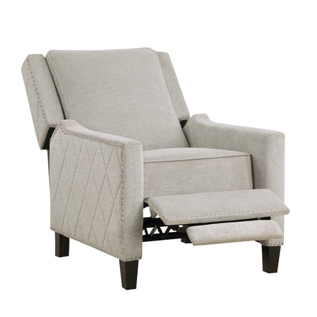 Littleton Black Swivel Glider Reclining Chair from Homelegance - Luna Furniture