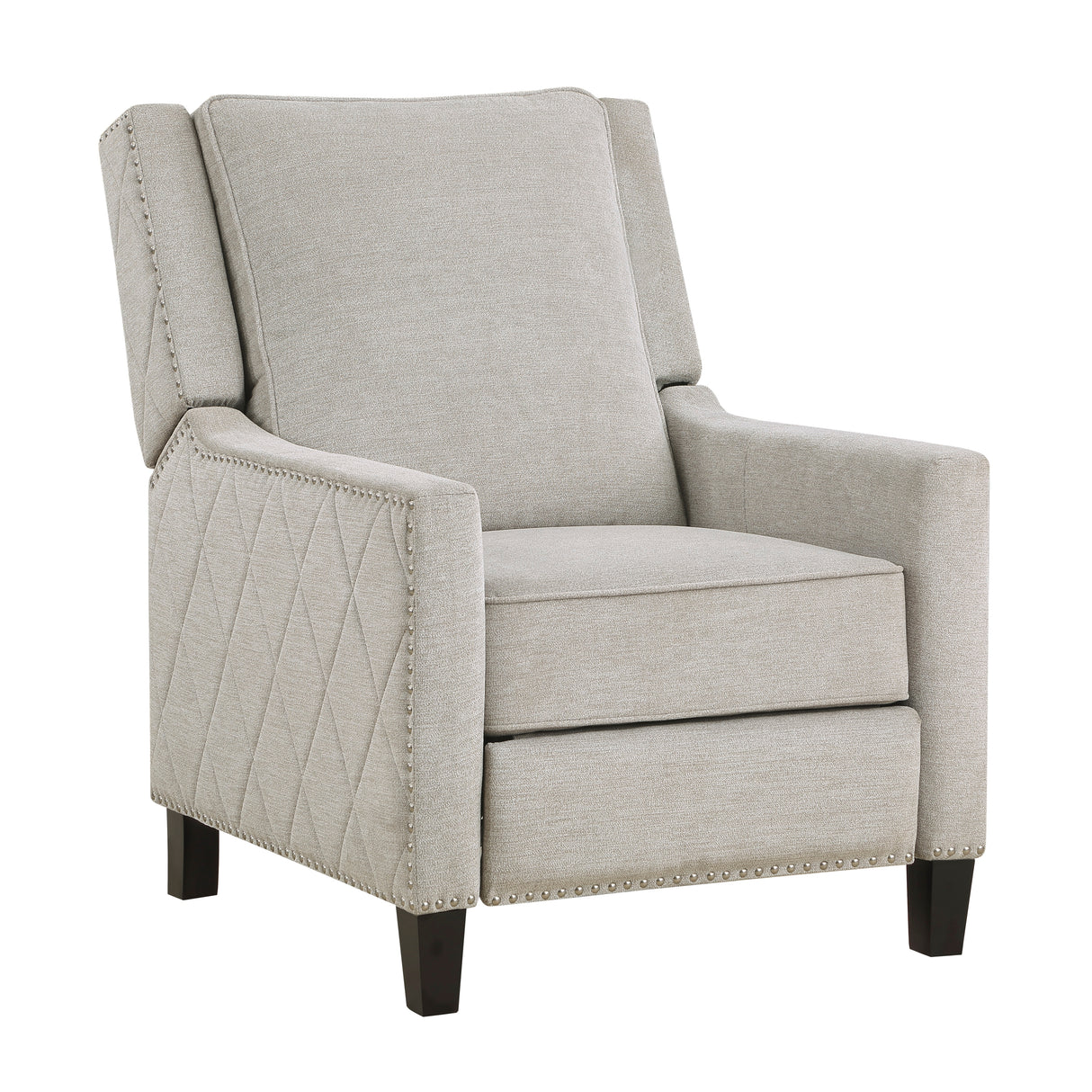 Littleton Black Swivel Glider Reclining Chair from Homelegance - Luna Furniture