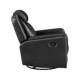 Littleton Black Reclining Sofa and Loveseat from Homelegance - Luna Furniture