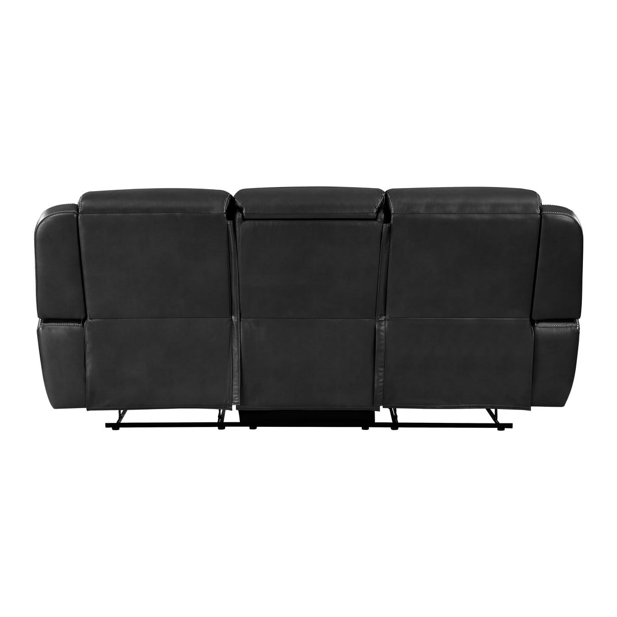 Littleton Black Double Reclining Living Room Set from Homelegance - Luna Furniture