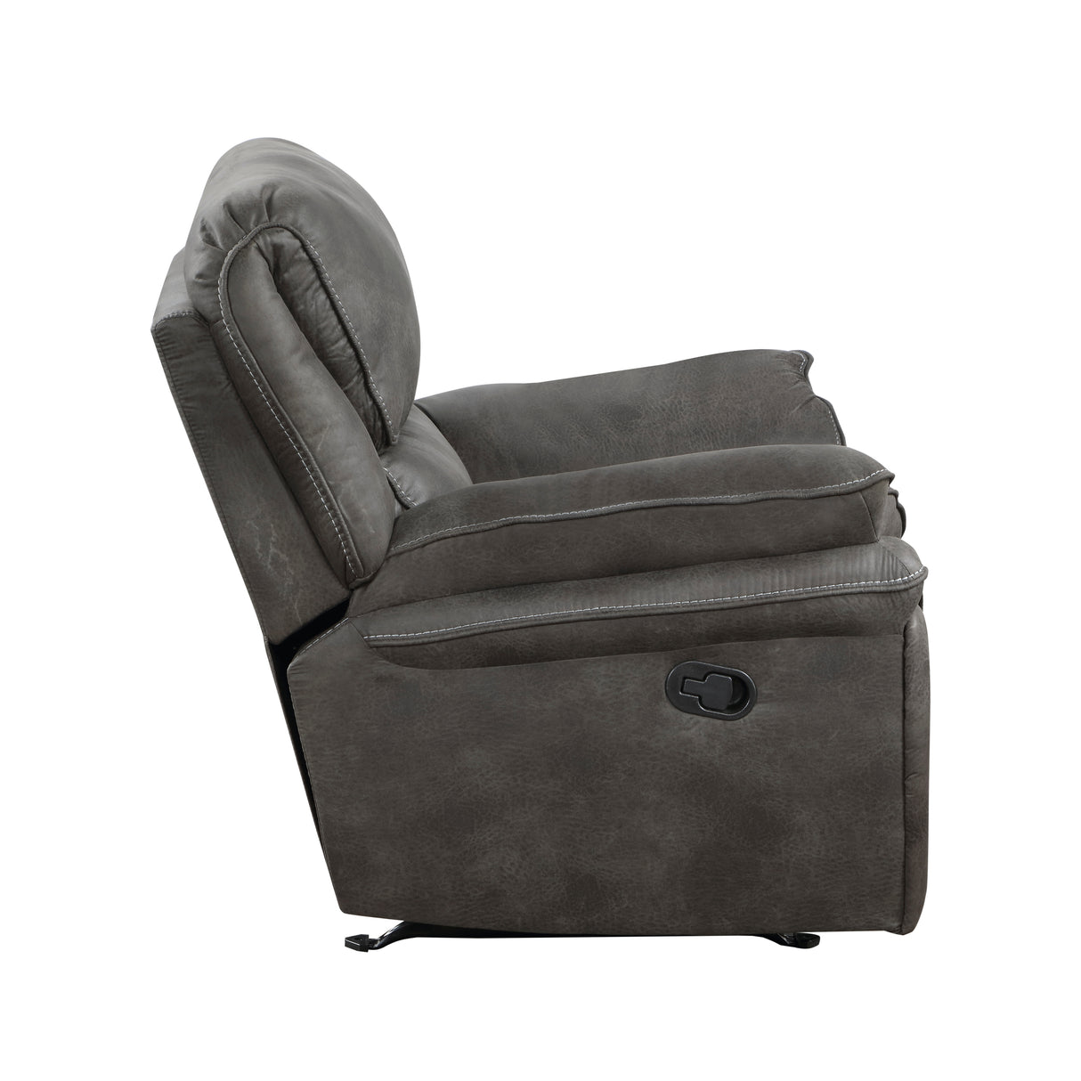 Proctor Brown Microfiber Power Double Reclining Sofa from Homelegance - Luna Furniture