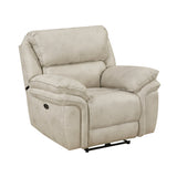 Proctor Pawter Double Reclining Loveseat with Center Console