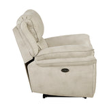 Proctor Pawter Double Reclining Loveseat with Center Console
