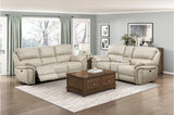 Proctor Pawter Power Double Reclining Sofa from Homelegance - Luna Furniture