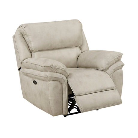 Proctor Pawter Power Reclining Chair from Homelegance - Luna Furniture