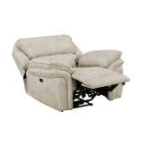 Proctor Pawter Power Reclining Chair from Homelegance - Luna Furniture