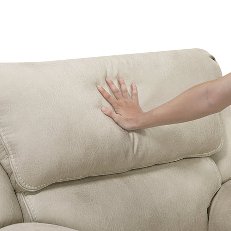 8517PWT*2 2pc Set: Sofa, Love from Homelegance - Luna Furniture