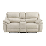 8517PWT*2 2pc Set: Sofa, Love from Homelegance - Luna Furniture