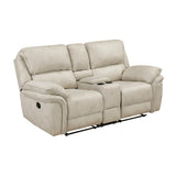 8517PWT*2 2pc Set: Sofa, Love from Homelegance - Luna Furniture