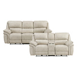 8517PWT*2PW 2pc Set: Sofa, Love (Power) from Homelegance - Luna Furniture