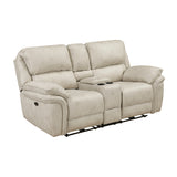 Proctor Pawter Power Double Reclining Living Room Set from Homelegance - Luna Furniture