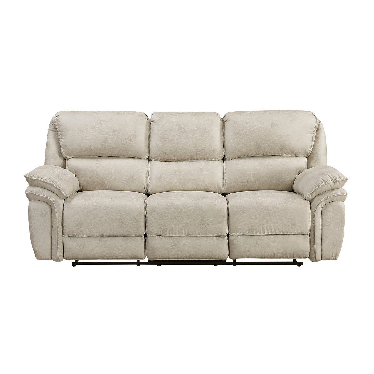Proctor Pawter Double Reclining Sofa from Homelegance - Luna Furniture