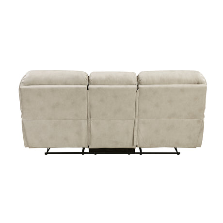 Proctor Pawter Double Reclining Sofa from Homelegance - Luna Furniture