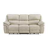 Proctor Pawter Power Double Reclining Living Room Set from Homelegance - Luna Furniture