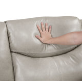 8528TP*SCPW (3)3-Piece Power Reclining Sectional with Right Console from Homelegance - Luna Furniture