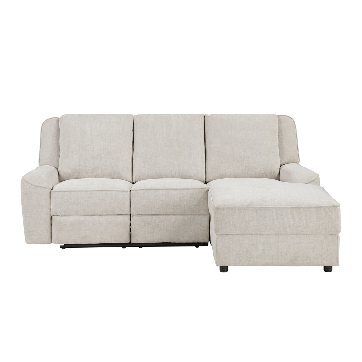 Hazen Brown 2-Piece Double Reclining Set from Homelegance - Luna Furniture