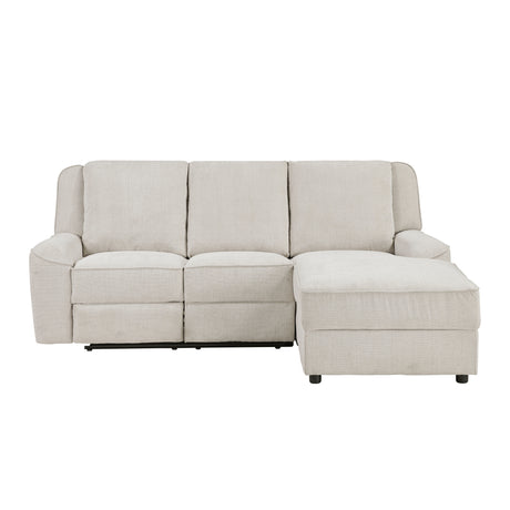 Hazen Brown 2-Piece Double Reclining Set from Homelegance - Luna Furniture