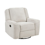 Monterey Beige Swivel Reclining Chair from Homelegance - Luna Furniture