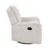 Monterey Beige Swivel Reclining Chair from Homelegance - Luna Furniture