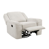 Monterey Beige Swivel Reclining Chair from Homelegance - Luna Furniture