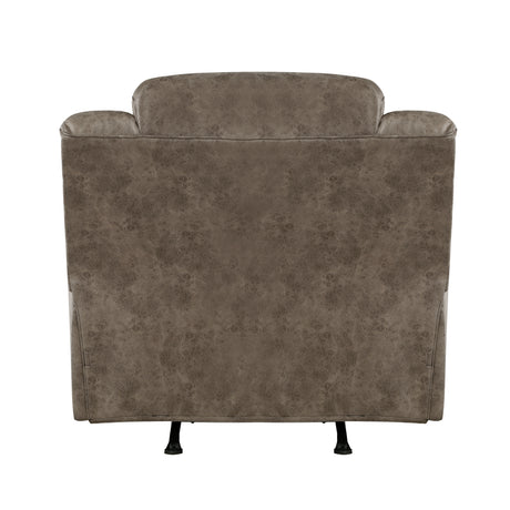Hazen Brown 2-Piece Double Reclining Set from Homelegance - Luna Furniture