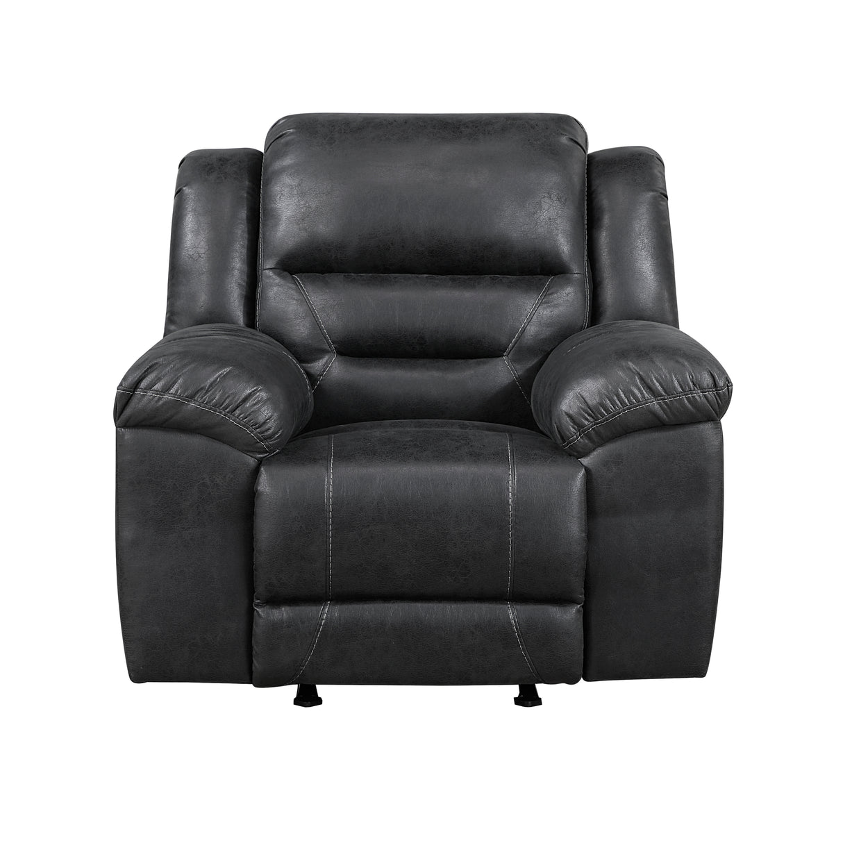 Hazen Black Reclining Living Room Set from Homelegance - Luna Furniture