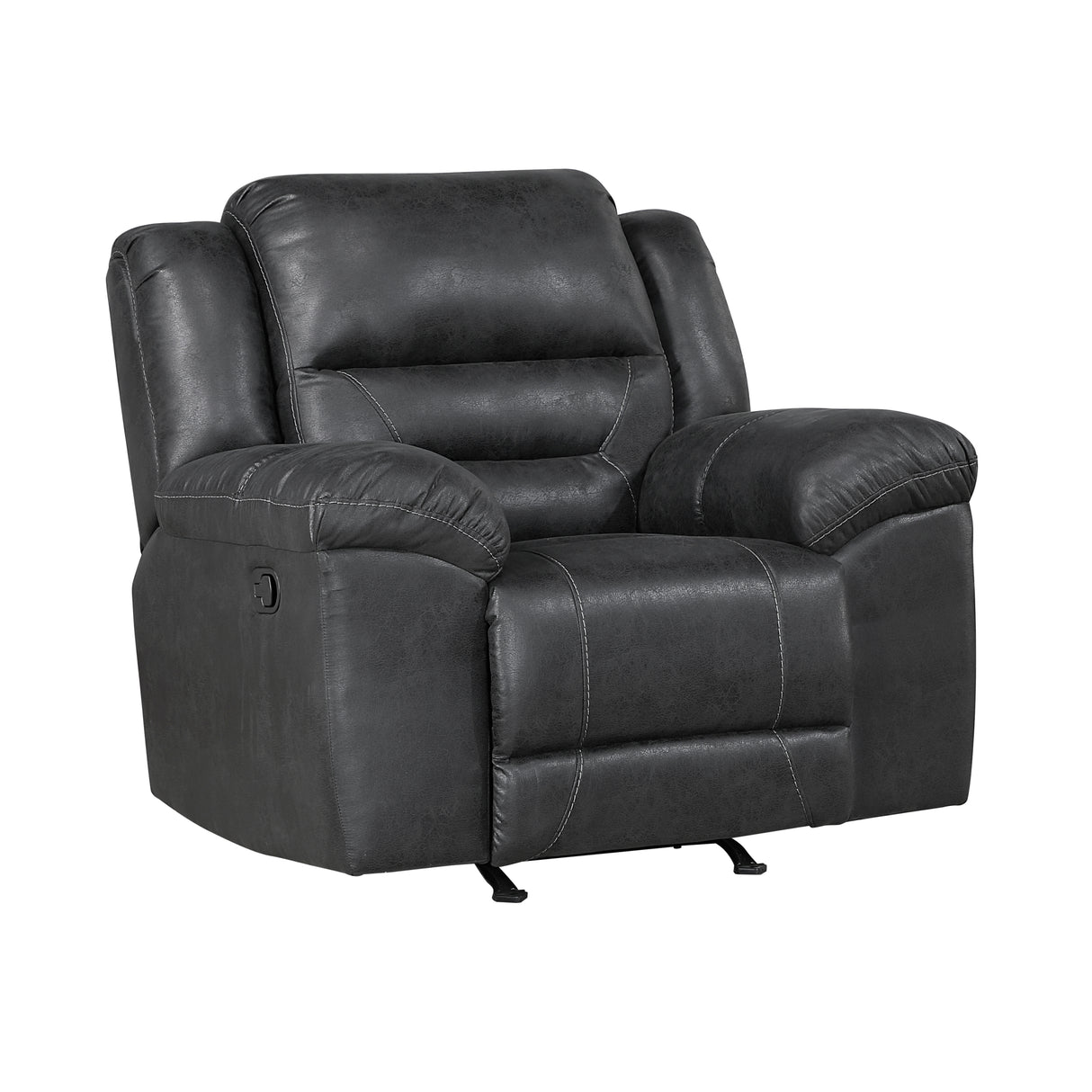 Hazen Black Reclining Living Room Set from Homelegance - Luna Furniture