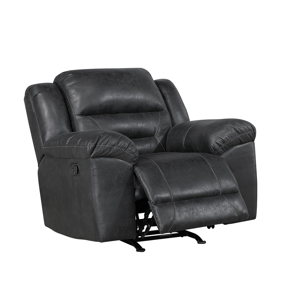 Hazen Black Reclining Living Room Set from Homelegance - Luna Furniture