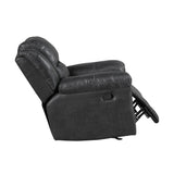 Hazen Black Reclining Living Room Set from Homelegance - Luna Furniture