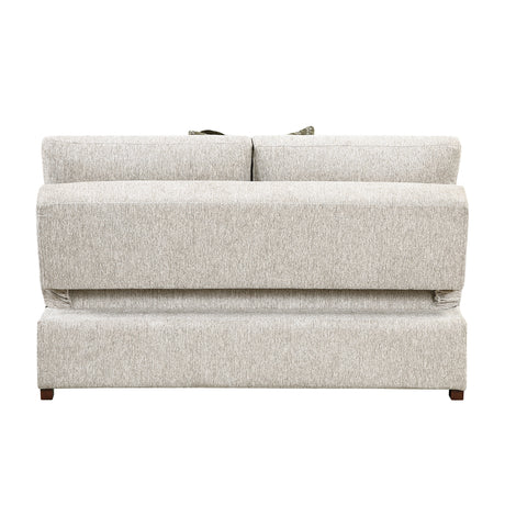 8548*6SCACCLA (6)5-PIECE SECTIONAL WITH REVERSIBLE CHAISE, PULL-OUT BED, HIDDEN STORAGE AND CLICK MOTION BACK from Homelegance - Luna Furniture