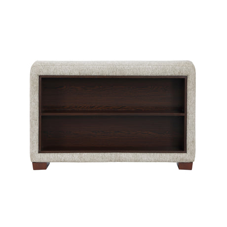 8548-2ACCLA2* (2)CONVERTIBLE CHAIR WITH PULL-OUT BED, CLICK MOTION BACK, TWO ARMS WITH SHELVES AND CHARGING PORTS from Homelegance - Luna Furniture