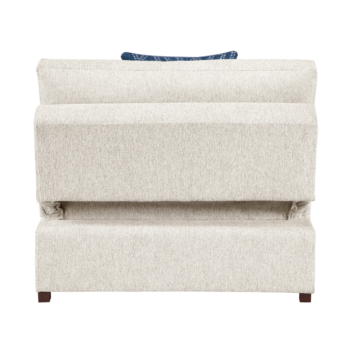 8548BE*5SC15ACLA2 (5)4-PIECE SECTIONAL WITH REVERSIBLE CHAISE, PULL-OUT BED, HIDDEN STORAGE AND CLICK MOTION BACK from Homelegance - Luna Furniture