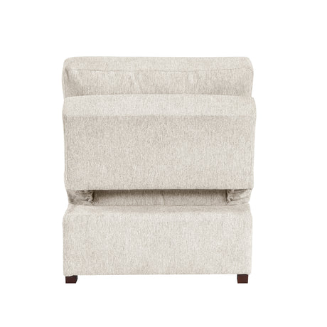 8548BE*6SCACCLA (6)5-PIECE SECTIONAL WITH REVERSIBLE CHAISE, PULL-OUT BED, HIDDEN STORAGE AND CLICK MOTION BACK from Homelegance - Luna Furniture